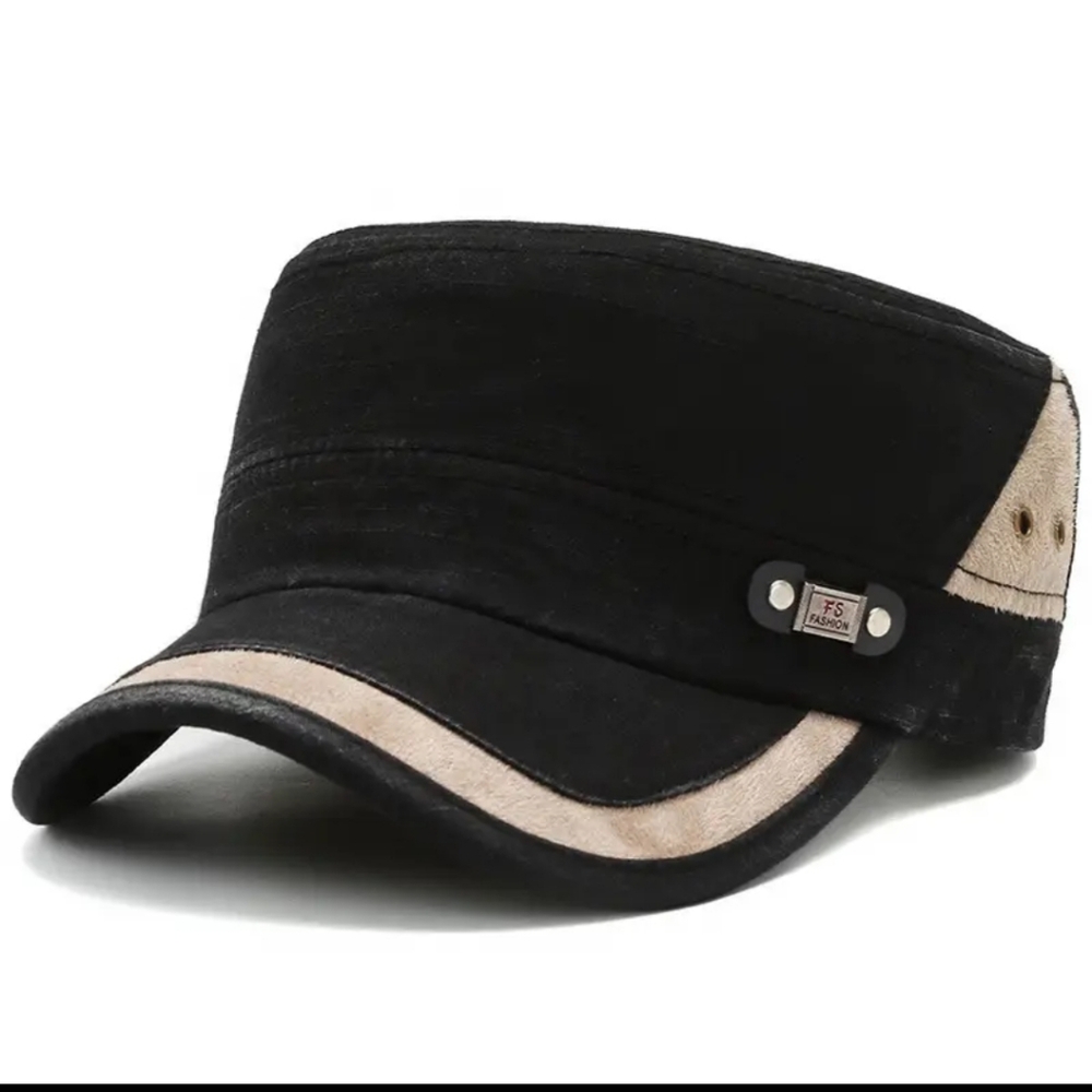 New Two hat by Ediko Black/Tan